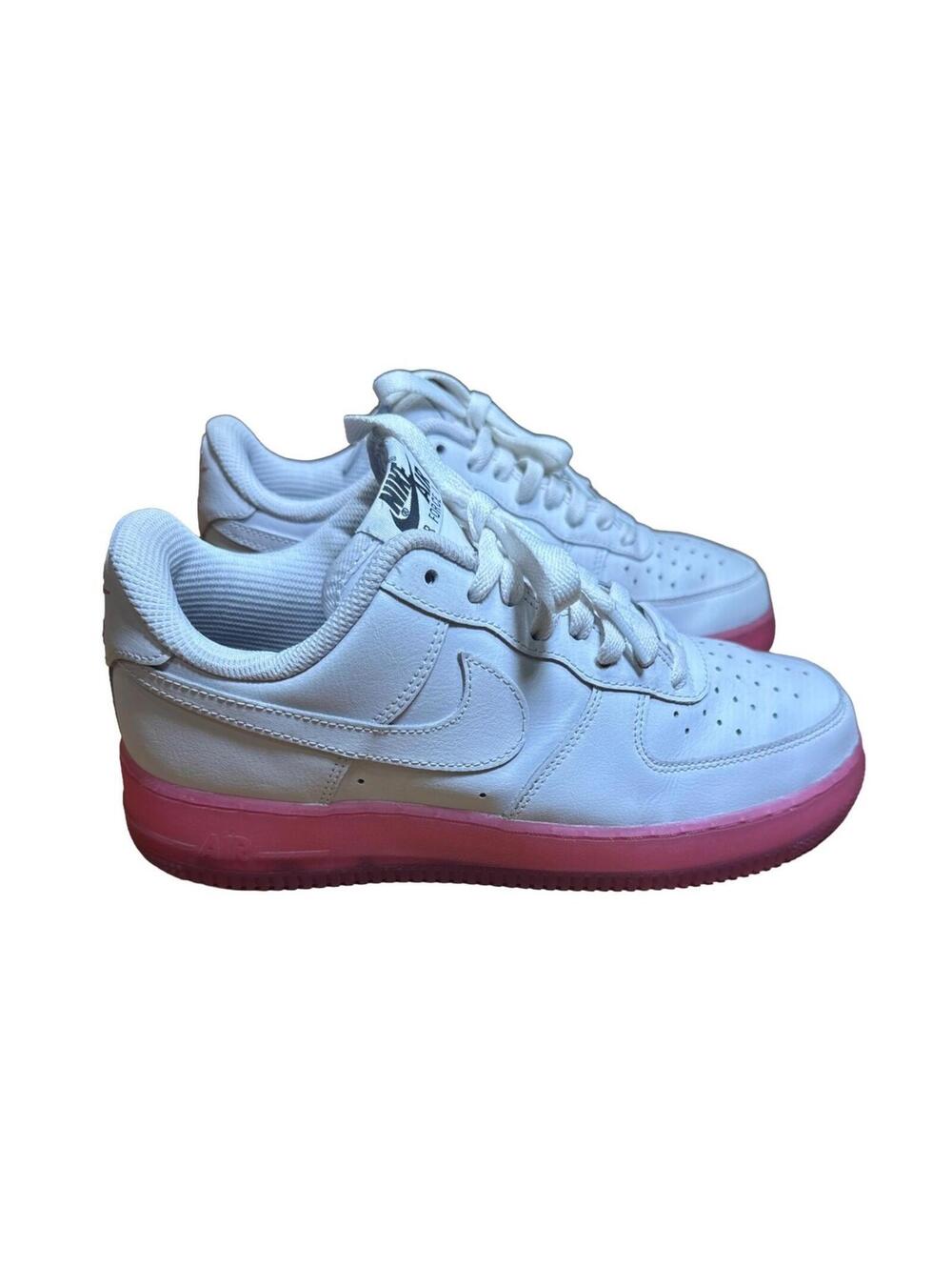Nike Air Force 1 low custom AQ3778-994 white with Pink gum Kidcore Fairycore